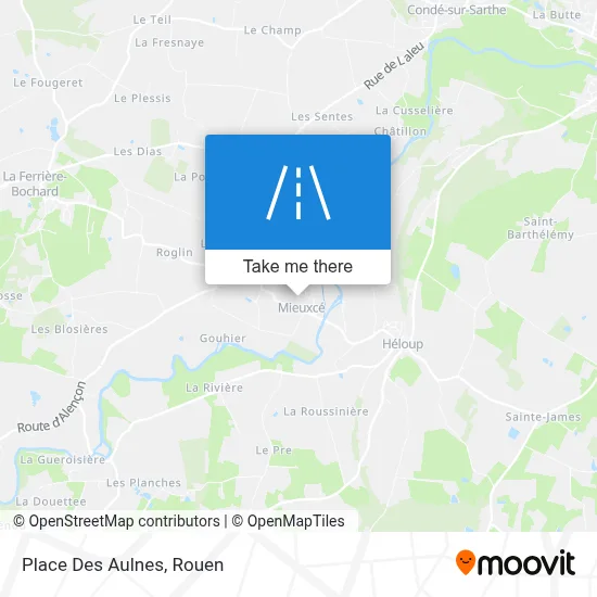 Place Des Aulnes map