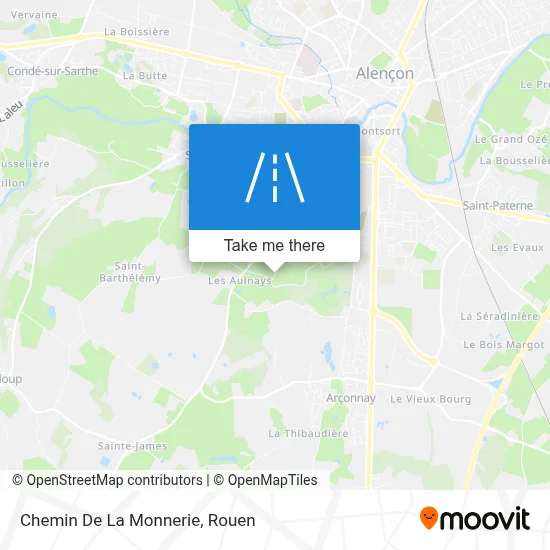 Chemin De La Monnerie map