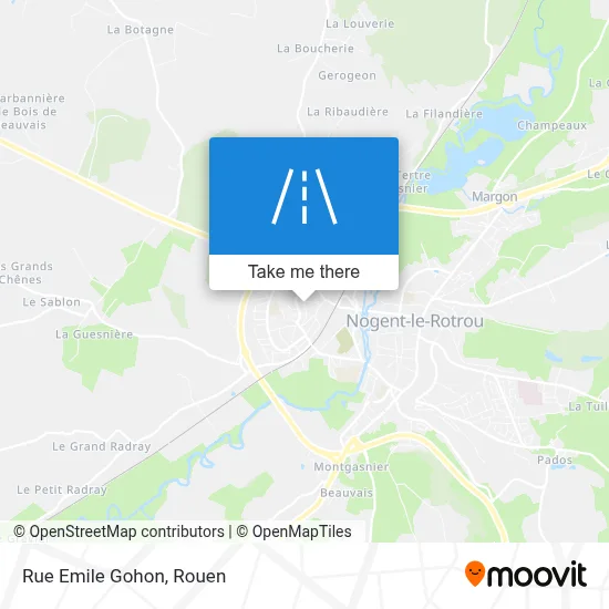 Rue Emile Gohon map