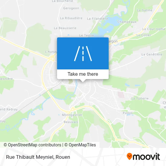 Rue Thibault Meyniel map