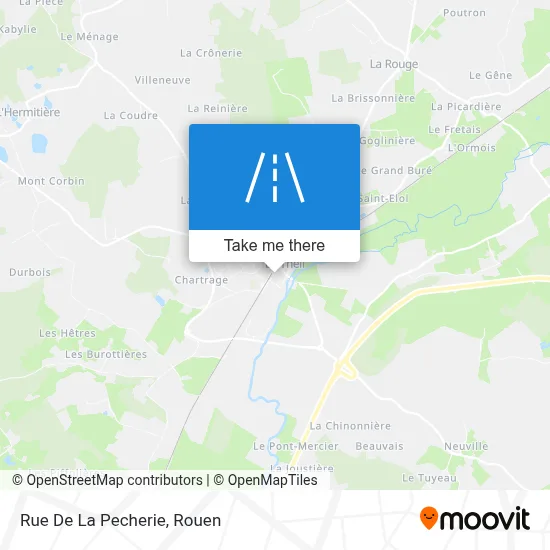 Rue De La Pêcherie map