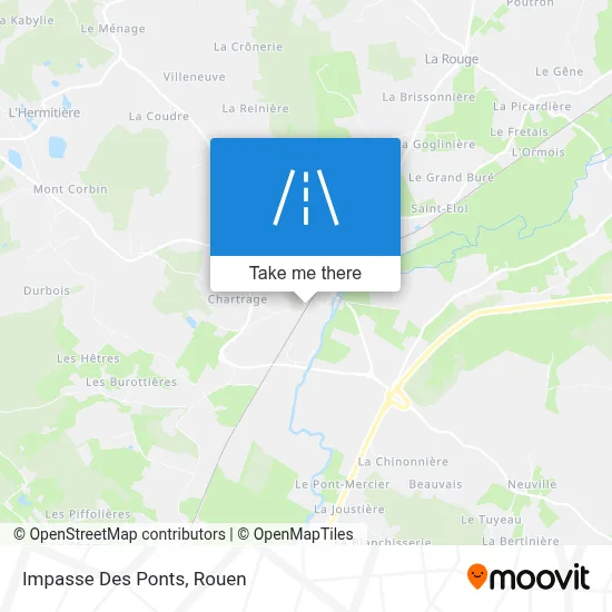 Impasse Des Ponts map