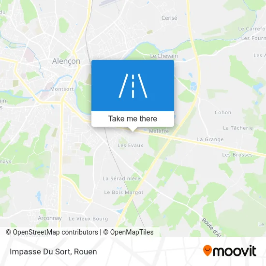 Impasse Du Sort map