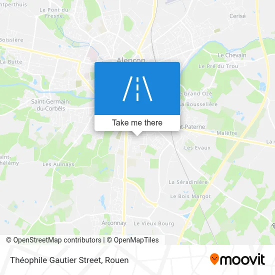Rue Théophile Gautier map