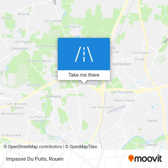Impasse Du Puits map