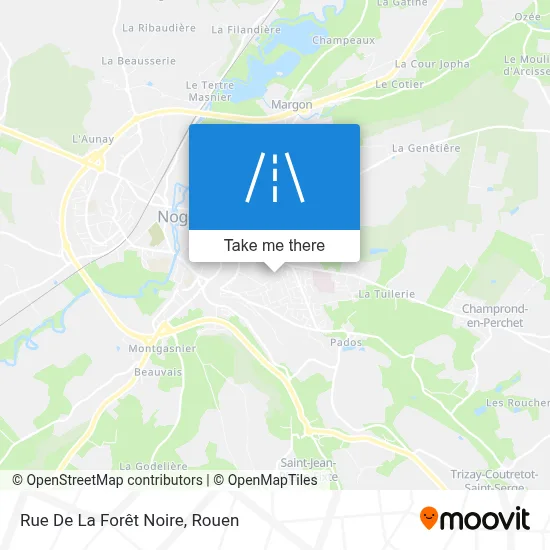 Mapa Rue De La Forêt Noire