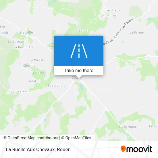 La Ruelle Aux Chevaux map