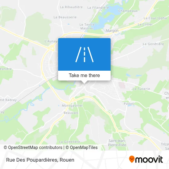 Rue Des Poupardières map