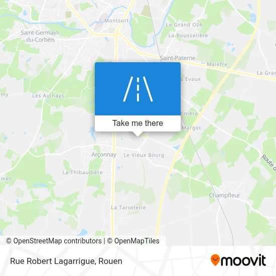 Rue Robert Lagarrigue map