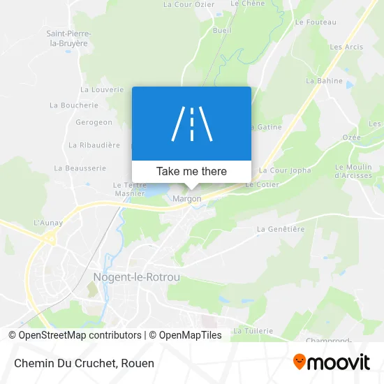 Chemin Du Cruchet map