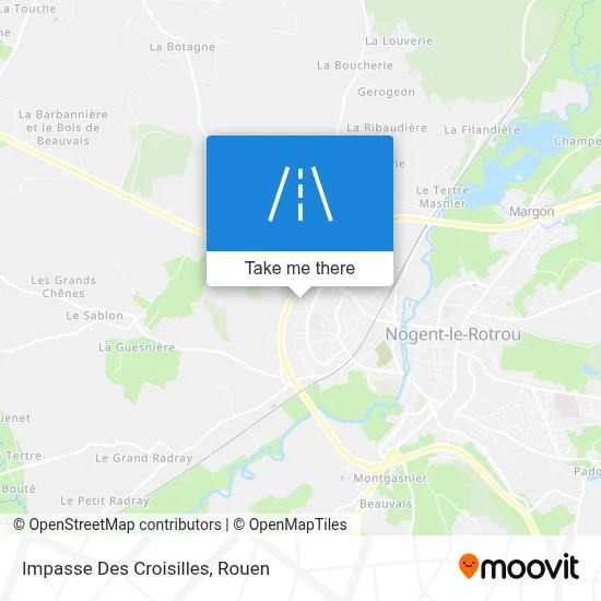 Impasse Des Croisilles map