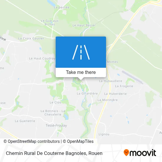 Chemin Rural De Couterne Bagnoles map