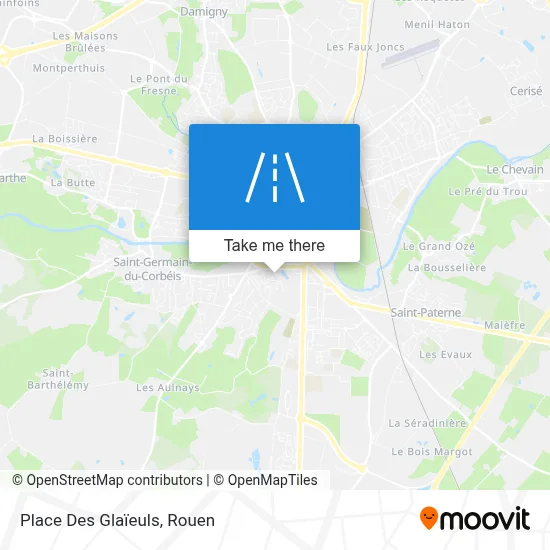 Place Des Glaïeuls map
