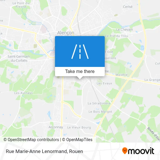 Rue Marie-Anne Lenormand map