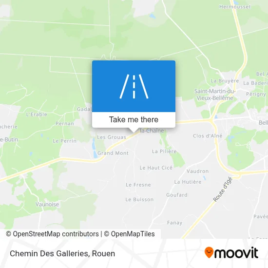 Chemin Des Galleries map