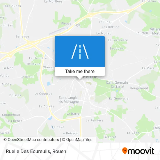 Ruelle Des Écureuils map