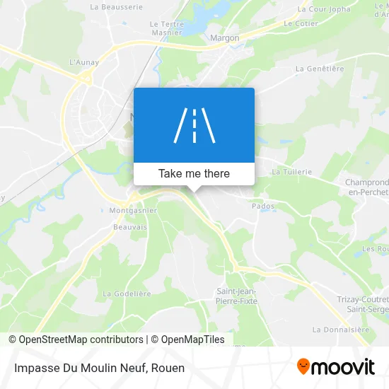 Impasse Du Moulin Neuf map