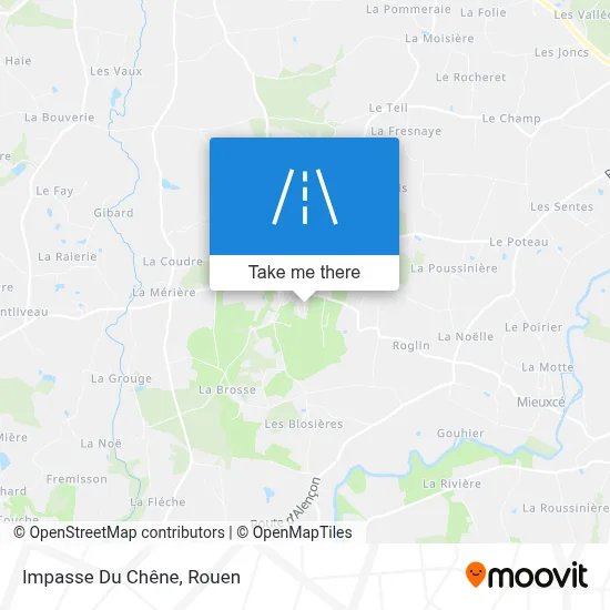 Impasse Du Chêne map