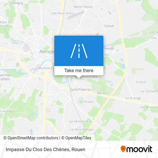 Impasse Du Clos Des Chênes map