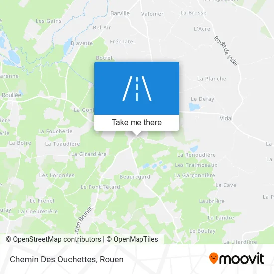 Chemin Des Ouchettes map