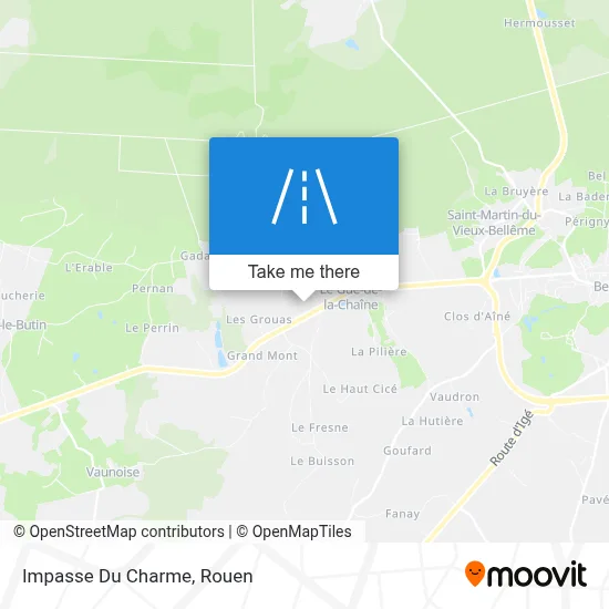 Impasse Du Charme map