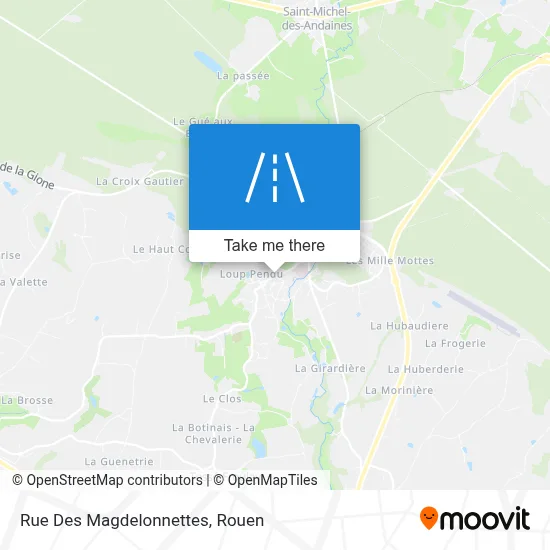 Rue Des Magdelonnettes map
