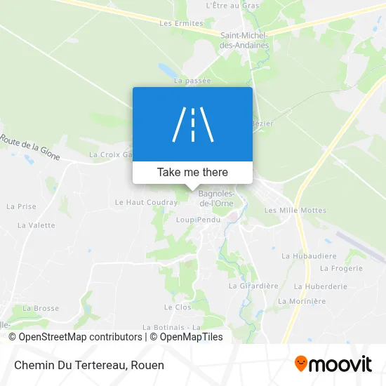 Chemin Du Tertereau map