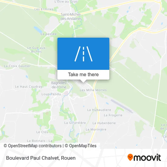 Boulevard Paul Chalvet map