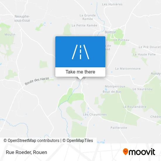 Mapa Rue Roeder
