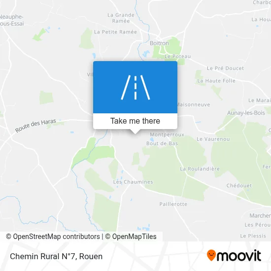 Chemin Rural N°7 map