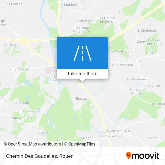 Chemin Des Gaudelles map