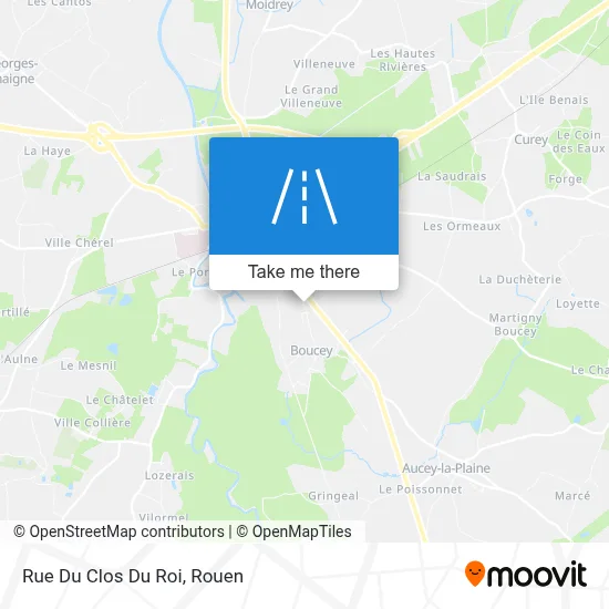 Rue Du Clos Du Roi map