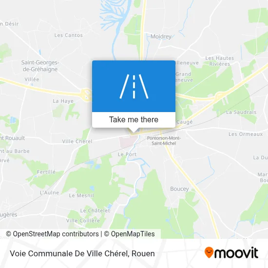 Voie Communale De Ville Chérel map