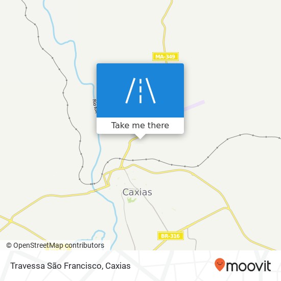 Travessa São Francisco map