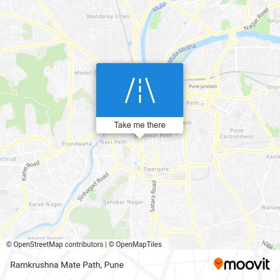 Ramkrushna Mate Path map