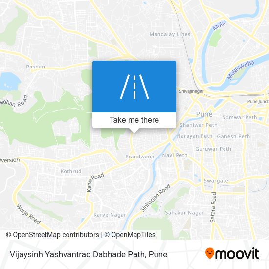 Vijaysinh Yashvantrao Dabhade Path map