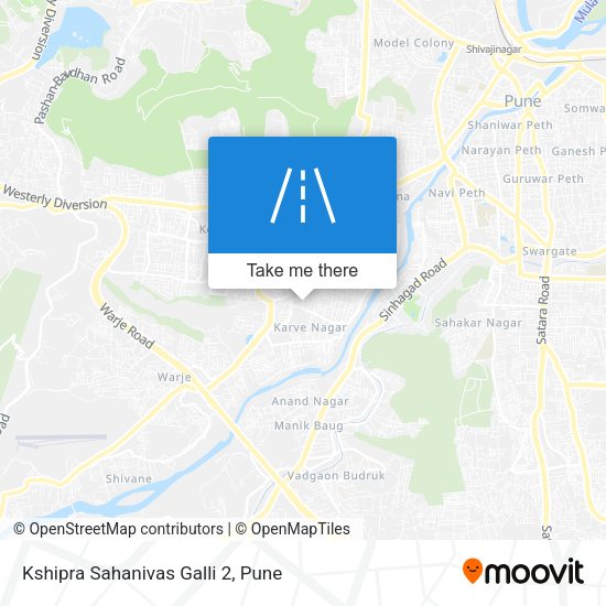 Kshipra Sahanivas Galli 2 map