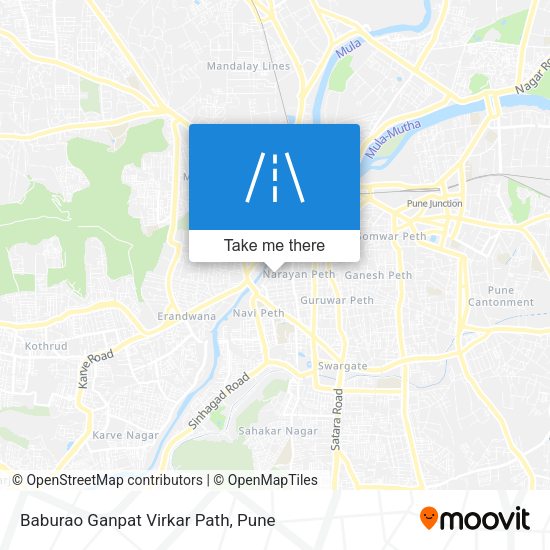 Baburao Ganpat Virkar Path map
