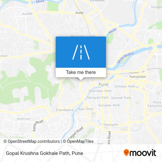 Gopal Krushna Gokhale Path map
