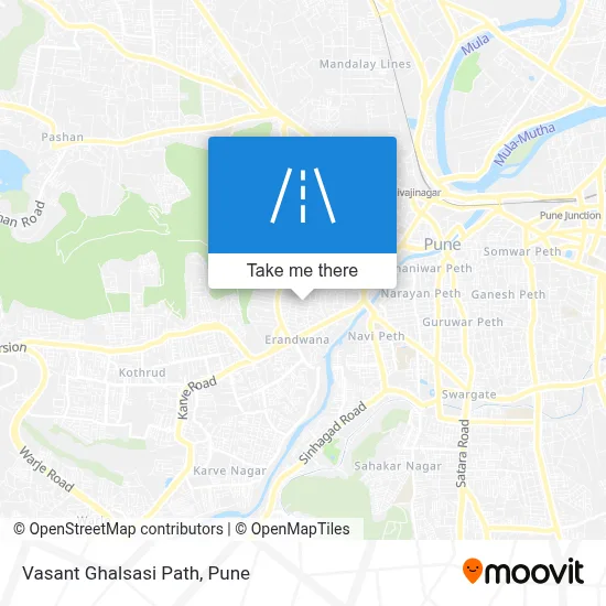 Vasant Ghalsasi Path map