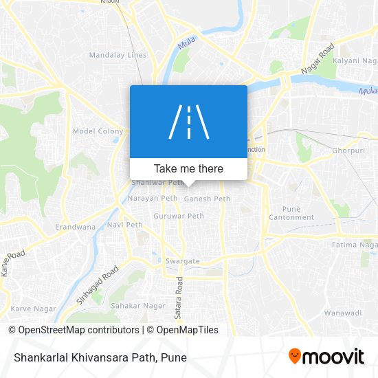 Shankarlal Khivansara Path map