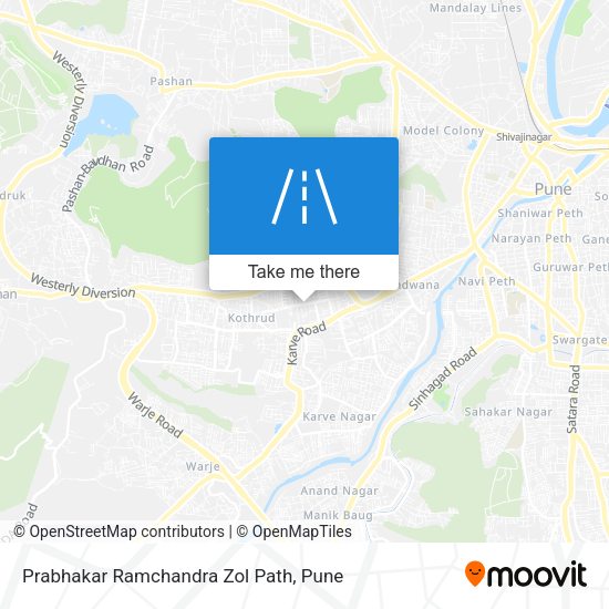 Prabhakar Ramchandra Zol Path map