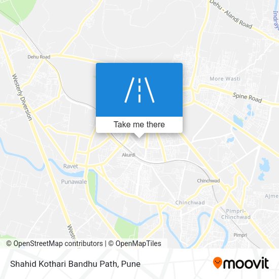 Shahid Kothari Bandhu Path map