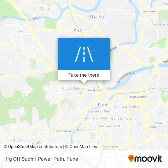 Fg Off Sudhir Pawar Path map