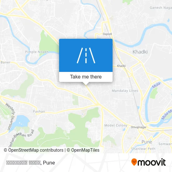 विद्यापीठ रस्ता map