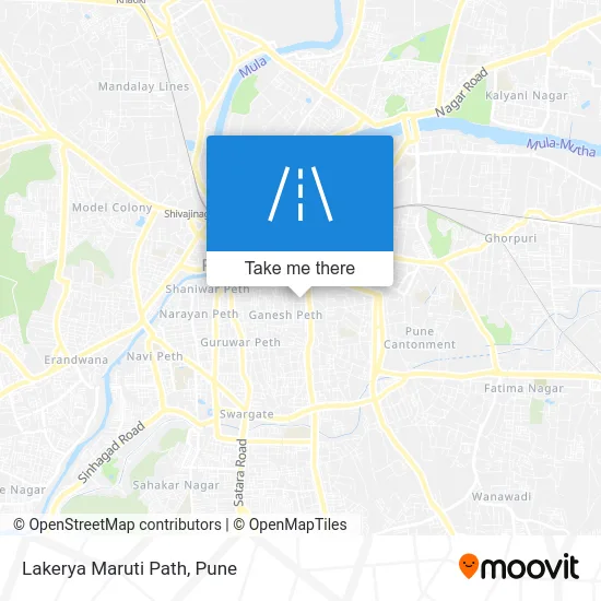 Lakerya Maruti Path map