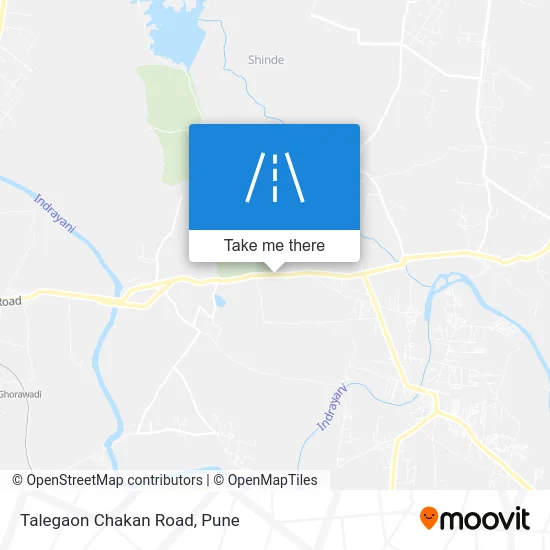 Talegaon Chakan Road map