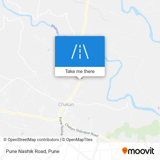 Pune Nashik Road map