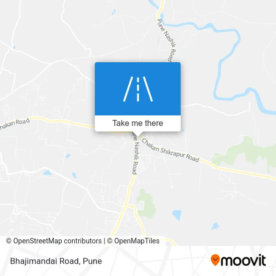 Bhajimandai Road map