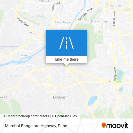 Mumbai Bangalore Highway Map How To Get To Mumbai-Bangalore Highway In Pune & Velhe By Bus?